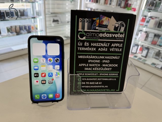 iPhone 11 128GB One Függő Használt/1 hónap gar./Akku 100%/p4825