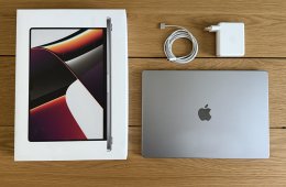 Apple Macbook Pro 16” M1 Pro | CTO | 32Gb Ram | 1Tb SSD | dobozával és tartozékaival