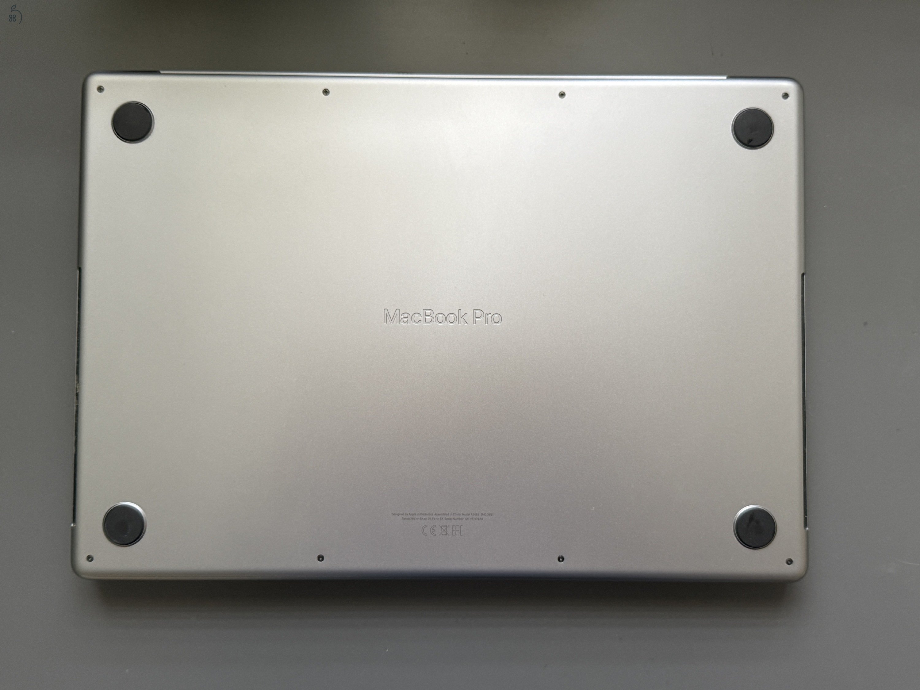 Apple Macbook Pro 16” M1 Pro | CTO | 32Gb Ram | 1Tb SSD | dobozával és tartozékaival