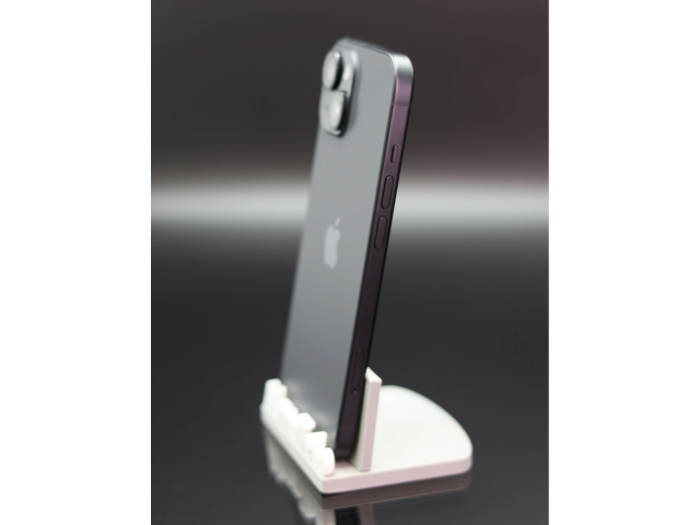 Apple iPhone 15 128 GB Black 100% akku - 12 HÓ GARANCIA