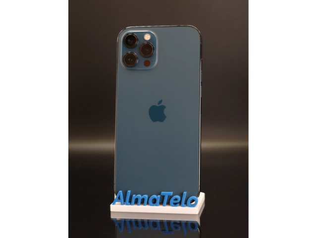 Apple iPhone 12 Pro Max 256 GB Pacific Blue 100% akku - 12 HÓ GARANCIA