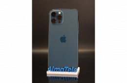 Apple iPhone 12 Pro Max 256 GB Pacific Blue 100% akku - 12 HÓ GARANCIA