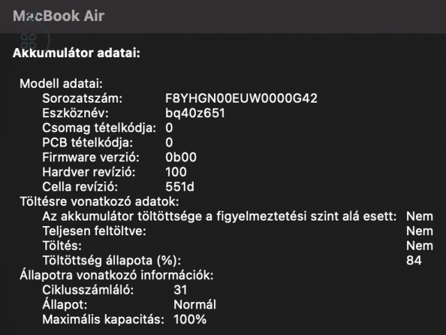 Apple MacBook Air 13,6 M4 - Éjfekete