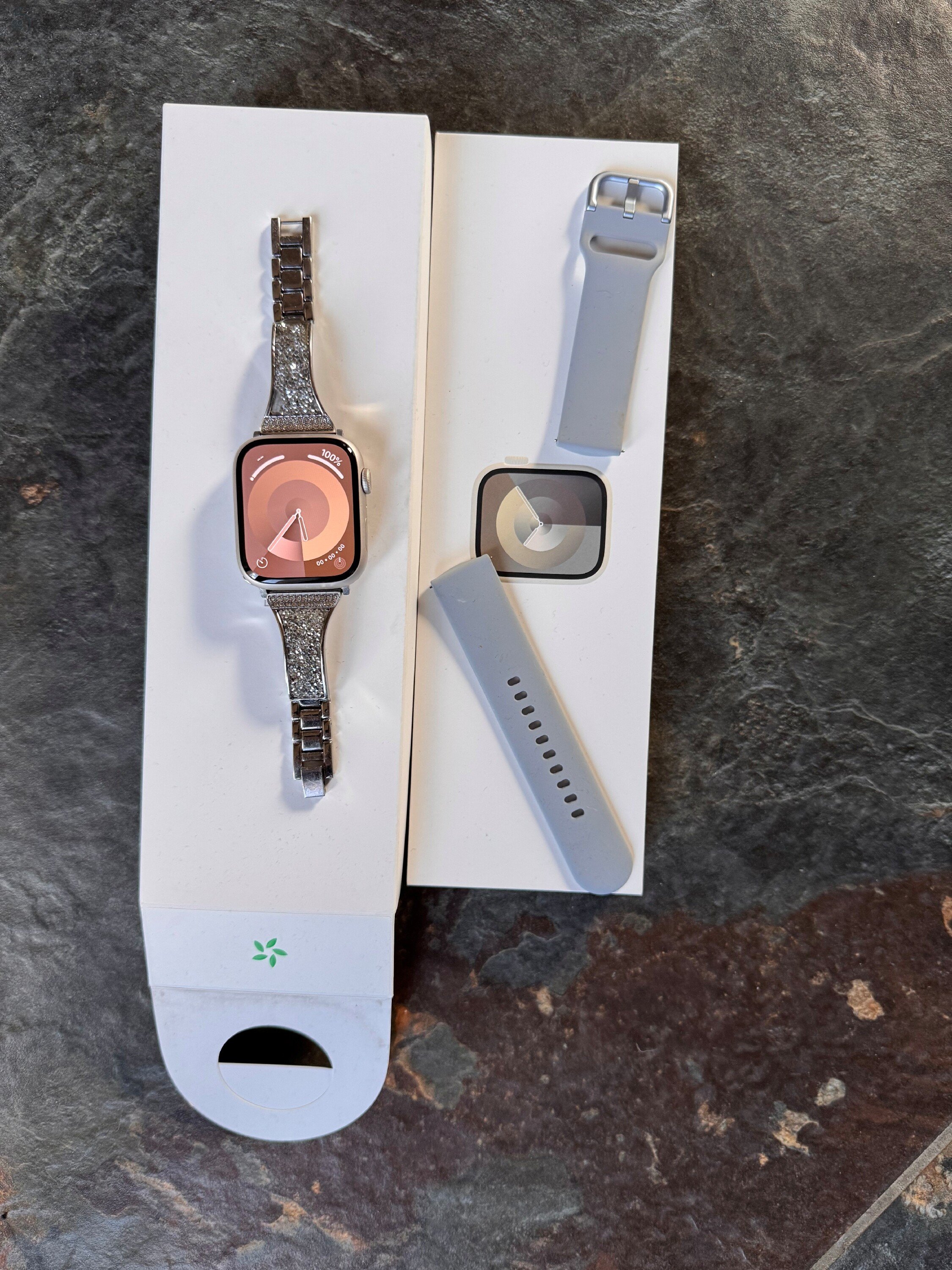 Apple Watch Series 9 45mm Starlight Aluminium Case 
