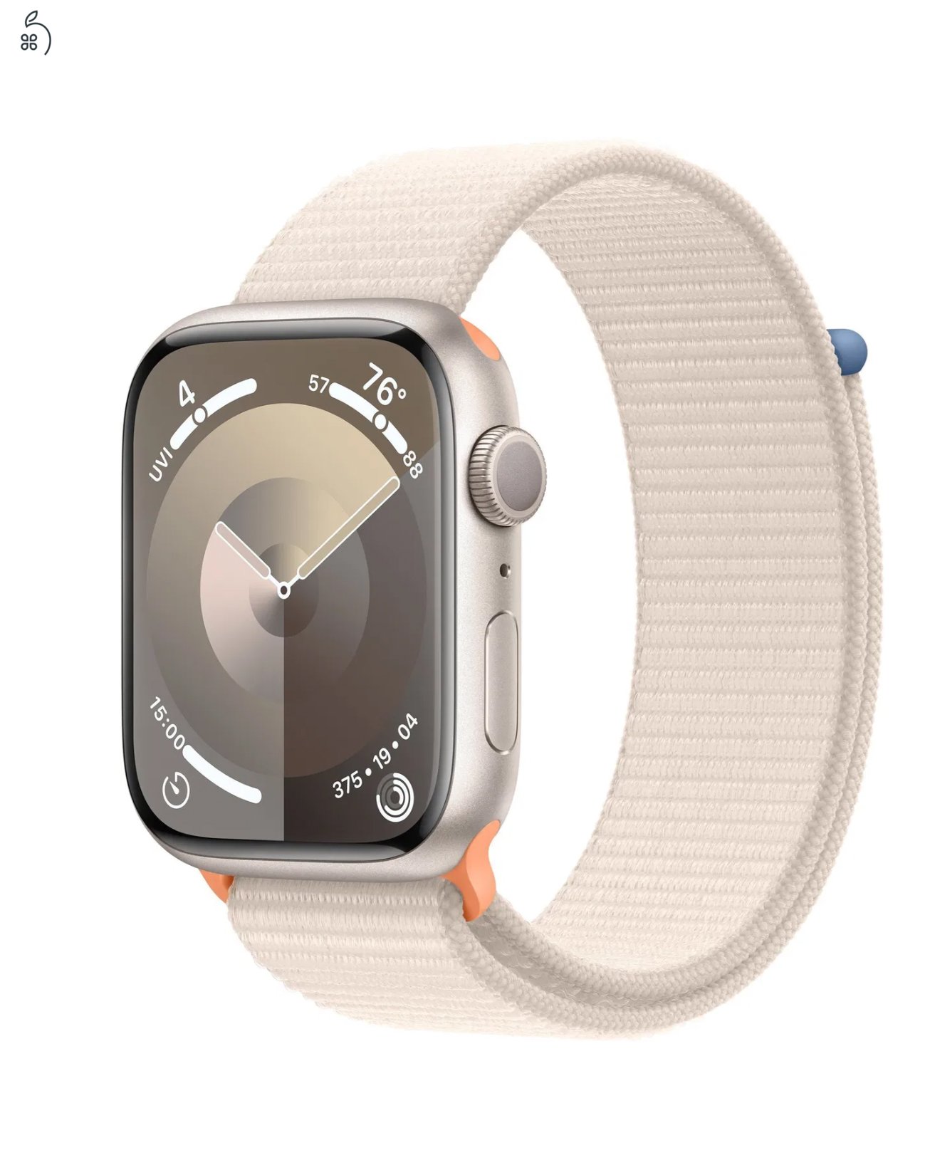 Apple Watch Series 9 45mm Starlight Aluminium Case 