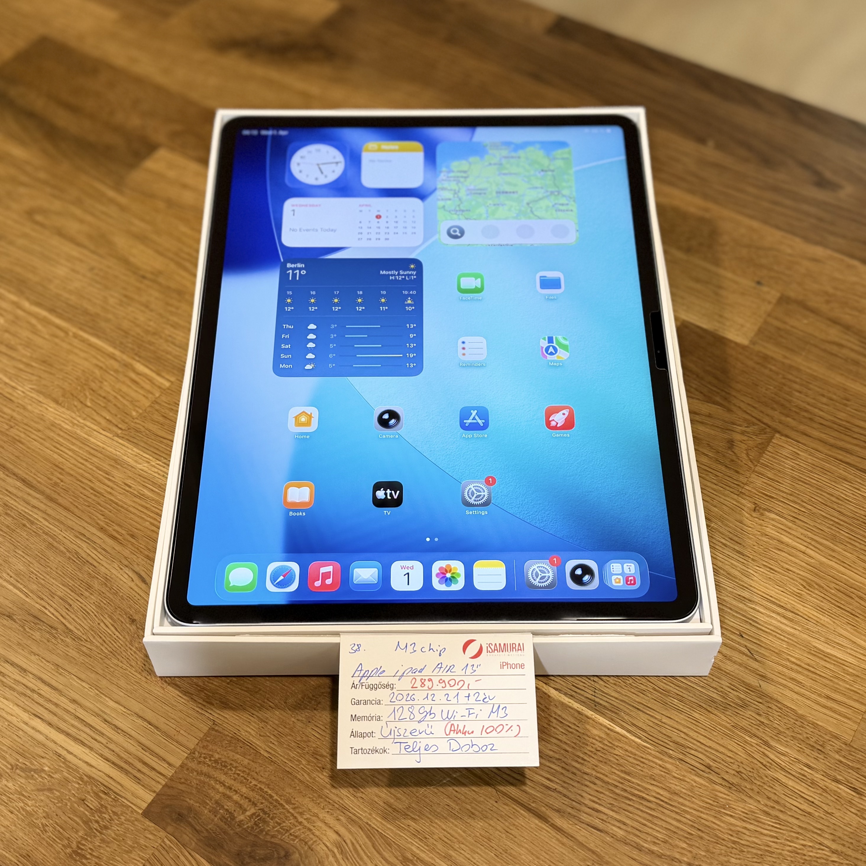 38. Apple iPad Air 7 13
