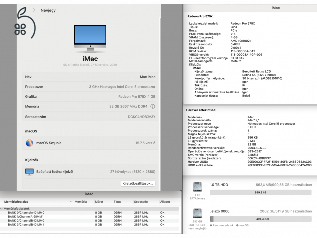 Repedt 5K Retina kijelzős iMac 27