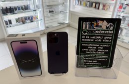 iPhone 14 Pro Max 256GB Független Újszerű/1-3 hónap gar./Akku 85%/p4826