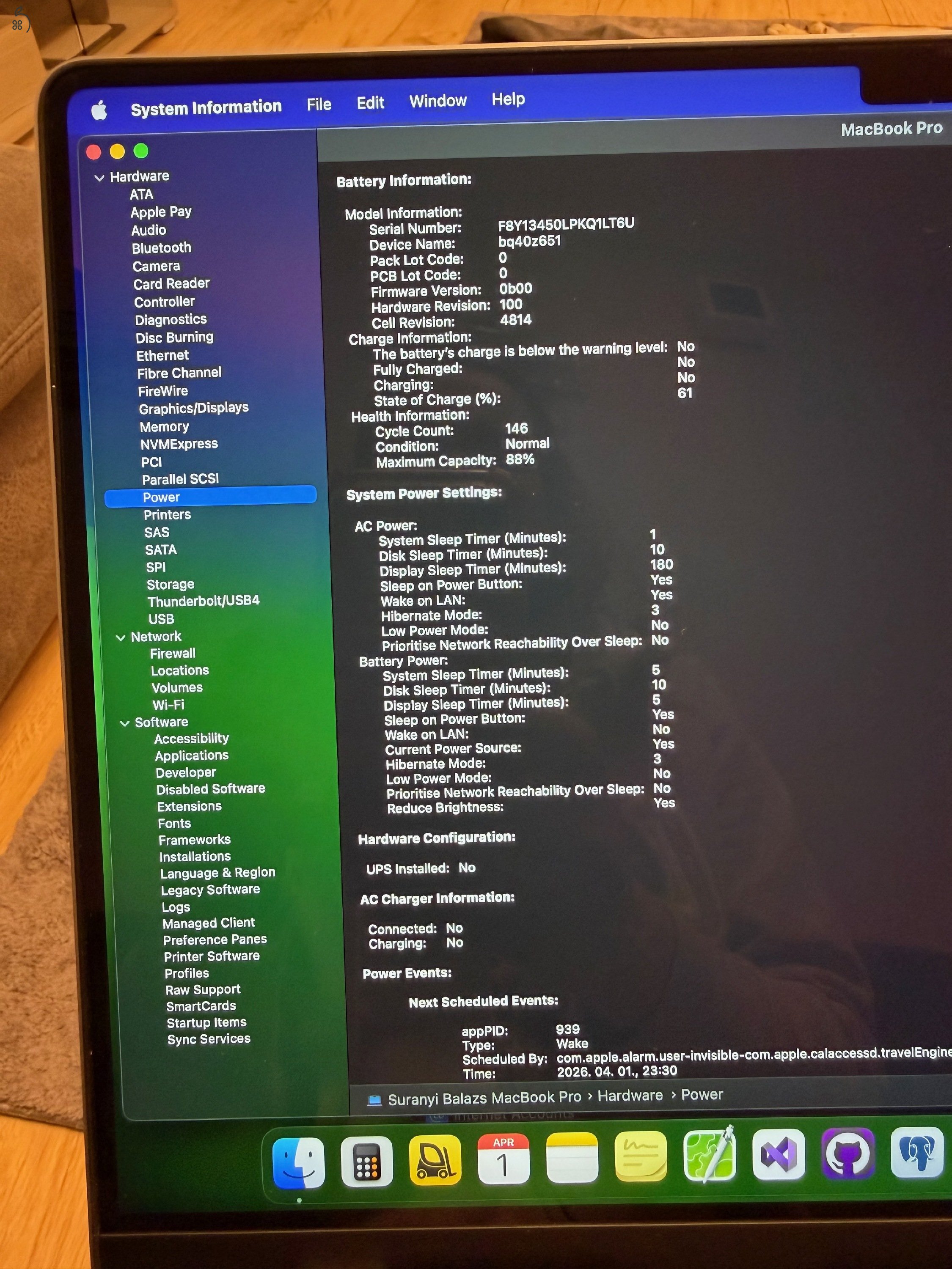 Eladó MacBook Pro (2021)