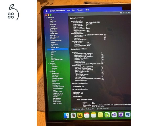 Eladó MacBook Pro (2021)