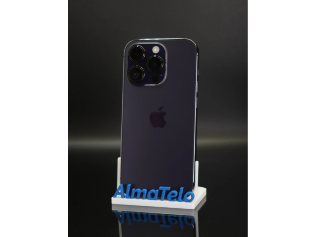 Apple iPhone 14 Pro 256 GB Deep Purple 100% akku - 12 HÓ GARANCIA