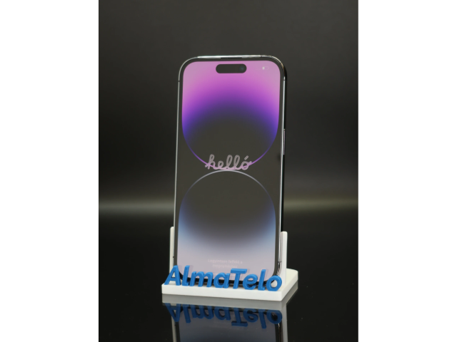 Apple iPhone 14 Pro 256 GB Deep Purple 100% akku - 12 HÓ GARANCIA