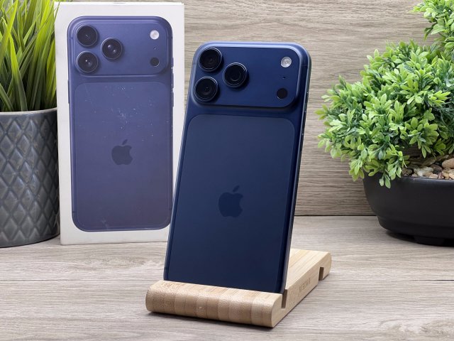 Hibátlan iPhone 17 Pro Max Deep Blue 256GB 2 ÉV Garanciával 100%