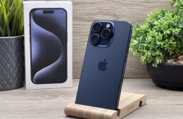 iPhone 15 Pro Blue Titanium 256GB 2 ÉV Garanciával 100%