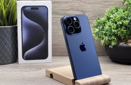 iPhone 15 Pro Blue Titanium 256GB 2 ÉV Garanciával 100%