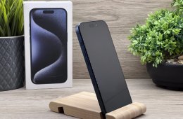 iPhone 15 Pro Blue Titanium 256GB 2 ÉV Garanciával 100%