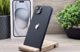 iPhone 15 Plus Black 128GB 2 ÉV Garanciával 91%