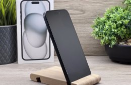 iPhone 15 Plus Black 128GB 2 ÉV Garanciával 91%