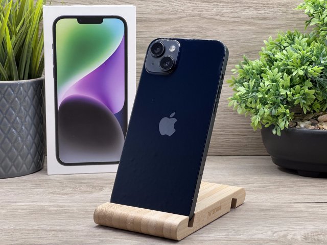 iPhone 14 Plus Midnight 128GB 2 ÉV Garanciával 91%