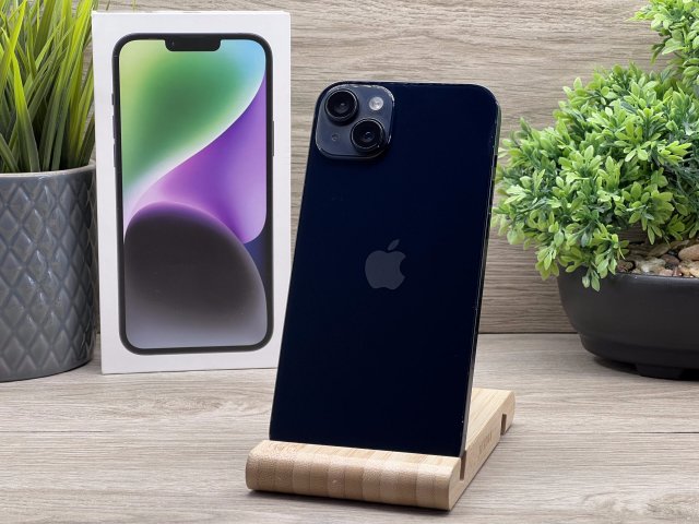 iPhone 14 Plus Midnight 128GB 2 ÉV Garanciával 91%