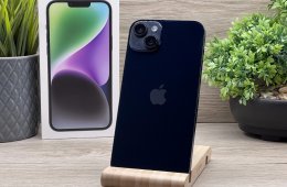 iPhone 14 Plus Midnight 128GB 2 ÉV Garanciával 91%