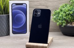 iPhone 12 Black 64GB 2 ÉV Garanciával 92%