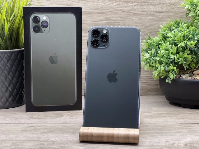 Hibátlan iPhone 11 Pro Max Midnight Green 64GB 2 ÉV Garanciával 100%