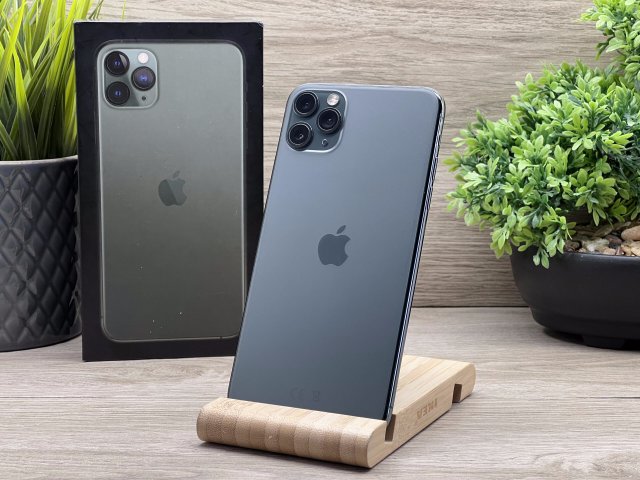 Hibátlan iPhone 11 Pro Max Midnight Green 64GB 2 ÉV Garanciával 100%