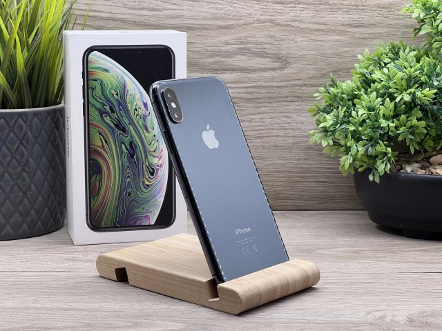 iPhone XS Space Gray 256GB 2 ÉV Garanciával 95%