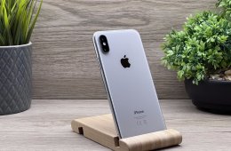iPhone X Silver 64GB 2 ÉV Garanciával 100%