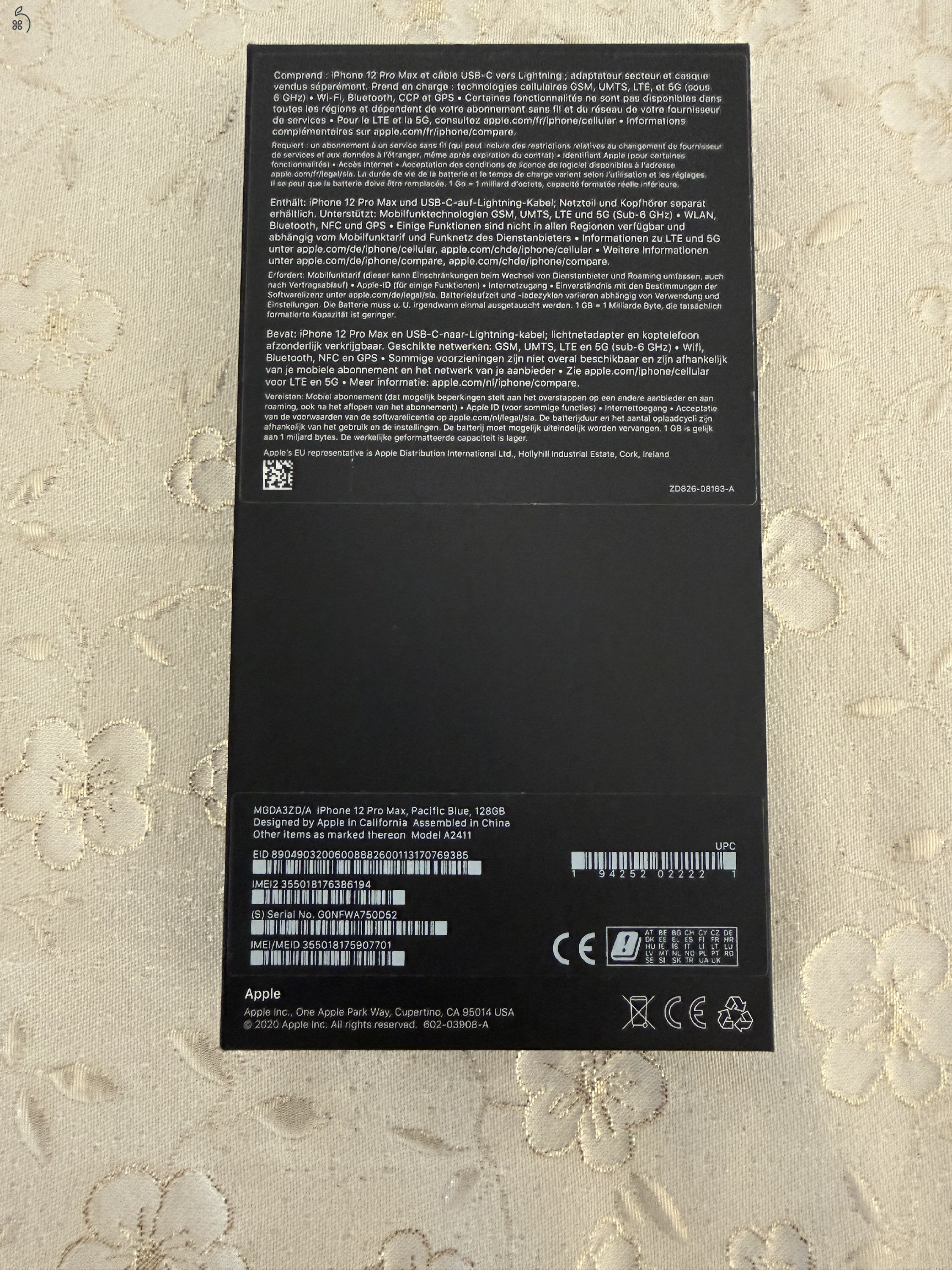 Eladó Iphone 12 Pro Max hibátlan 