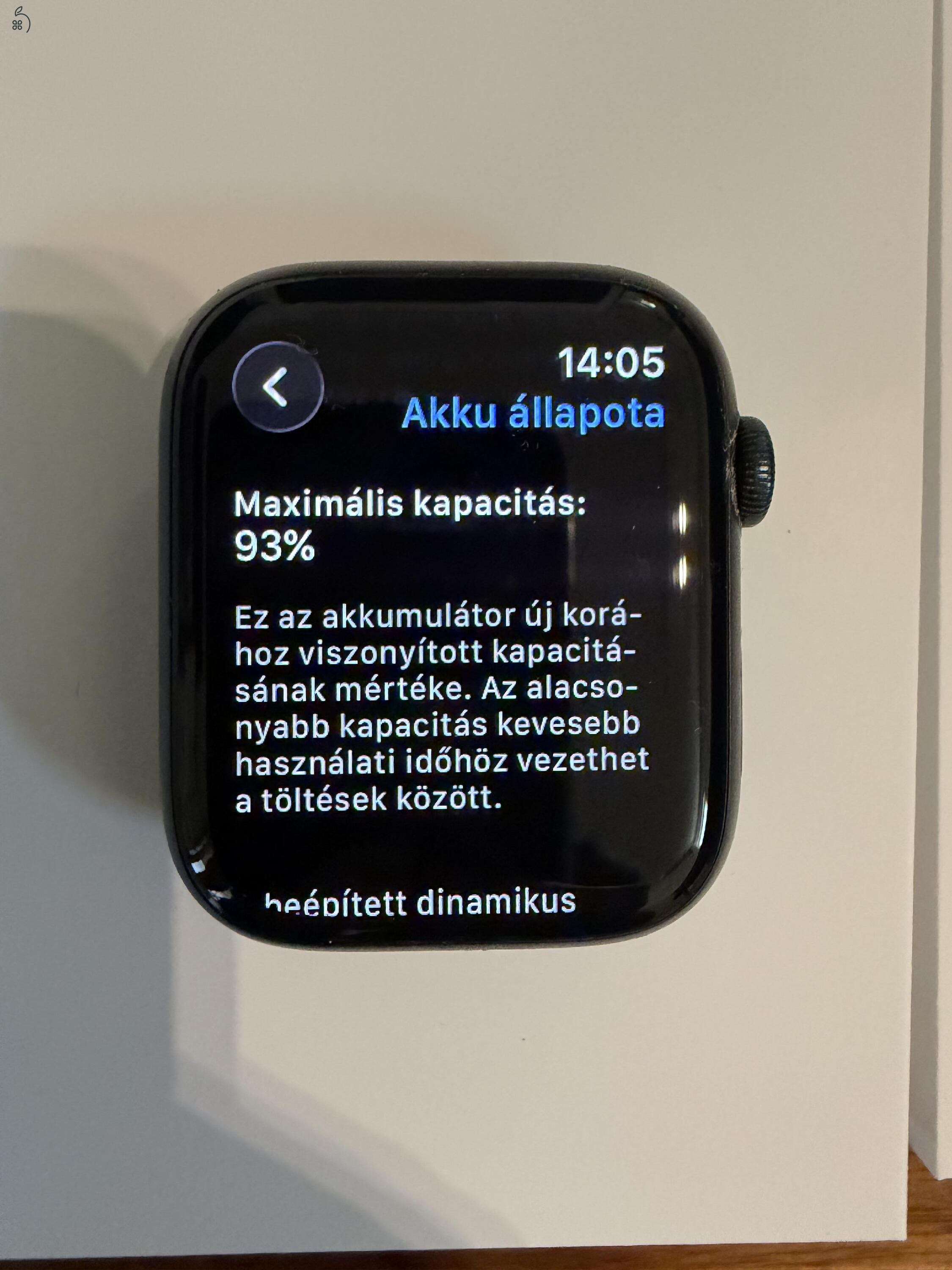 Apple Watch Series 9 45 mm Midnight Aluminium Nike