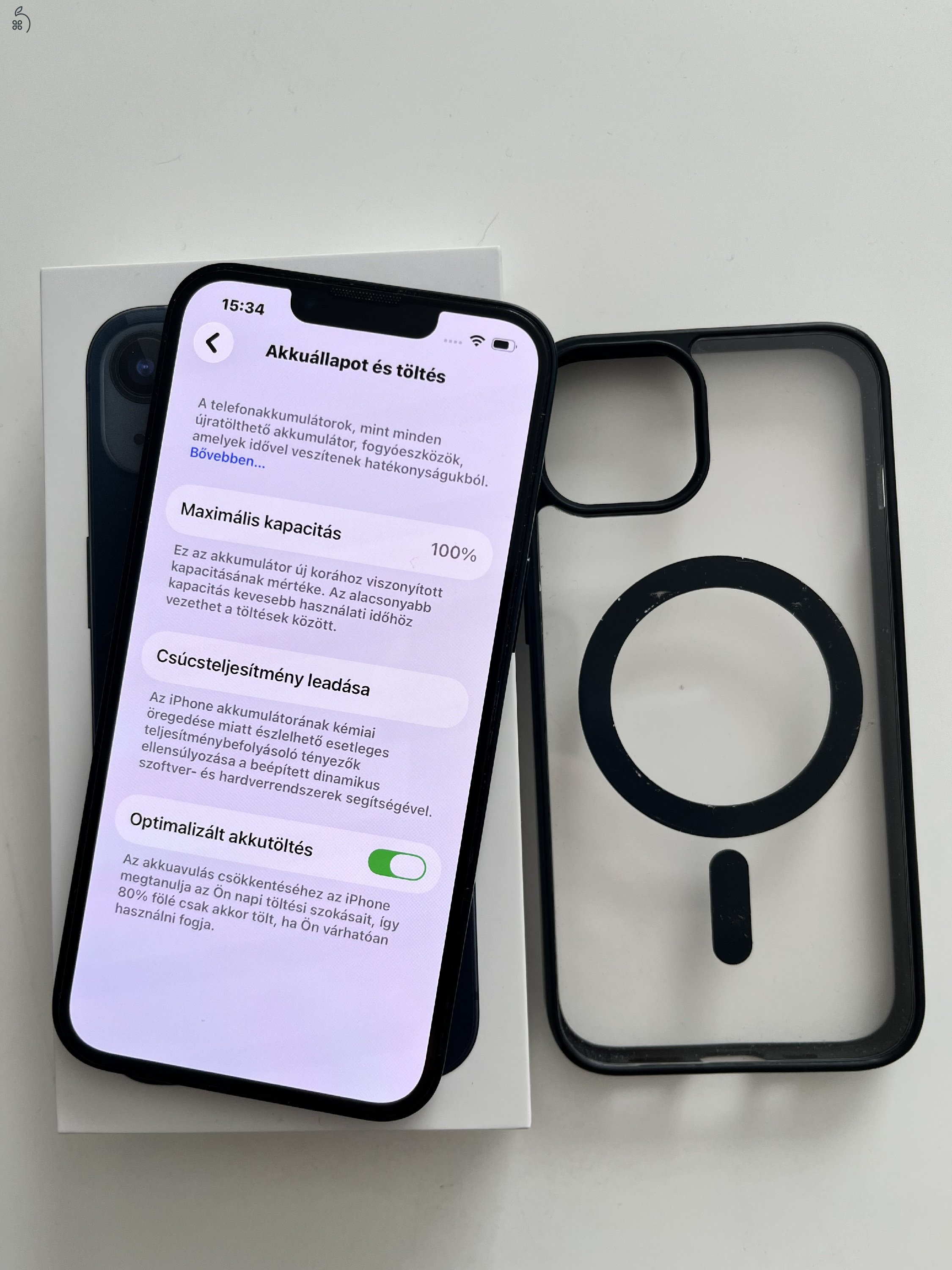 iPhone 13 128GB Makulátlan! Akku 100%!