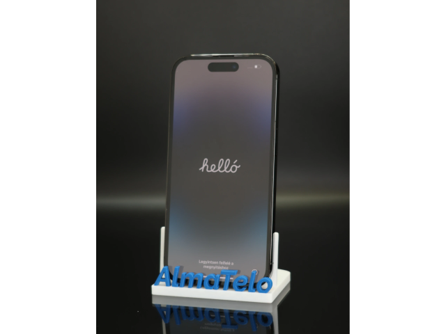 Apple iPhone 14 Pro 256 GB Space Black 100% akku - 12 HÓ GARANCIA