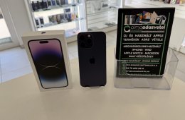 iPhone 14 Pro Max 256GB One Függő/Hibátlan/1-3 hónap gar./Akku 97%/p4830