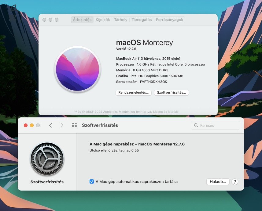 Macbook Air (13 hüvelykes, 2015 eleje)