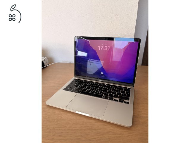 MacBook Pro M2 13” 8GB/512GB – GARANCIÁS 2026.04-ig, iCentre, Makulátlan, Dobozos