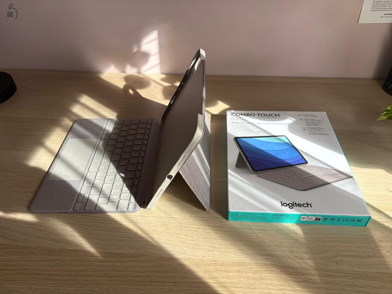 Újszerű LogiTech Combo Touch 11inch tok eladó