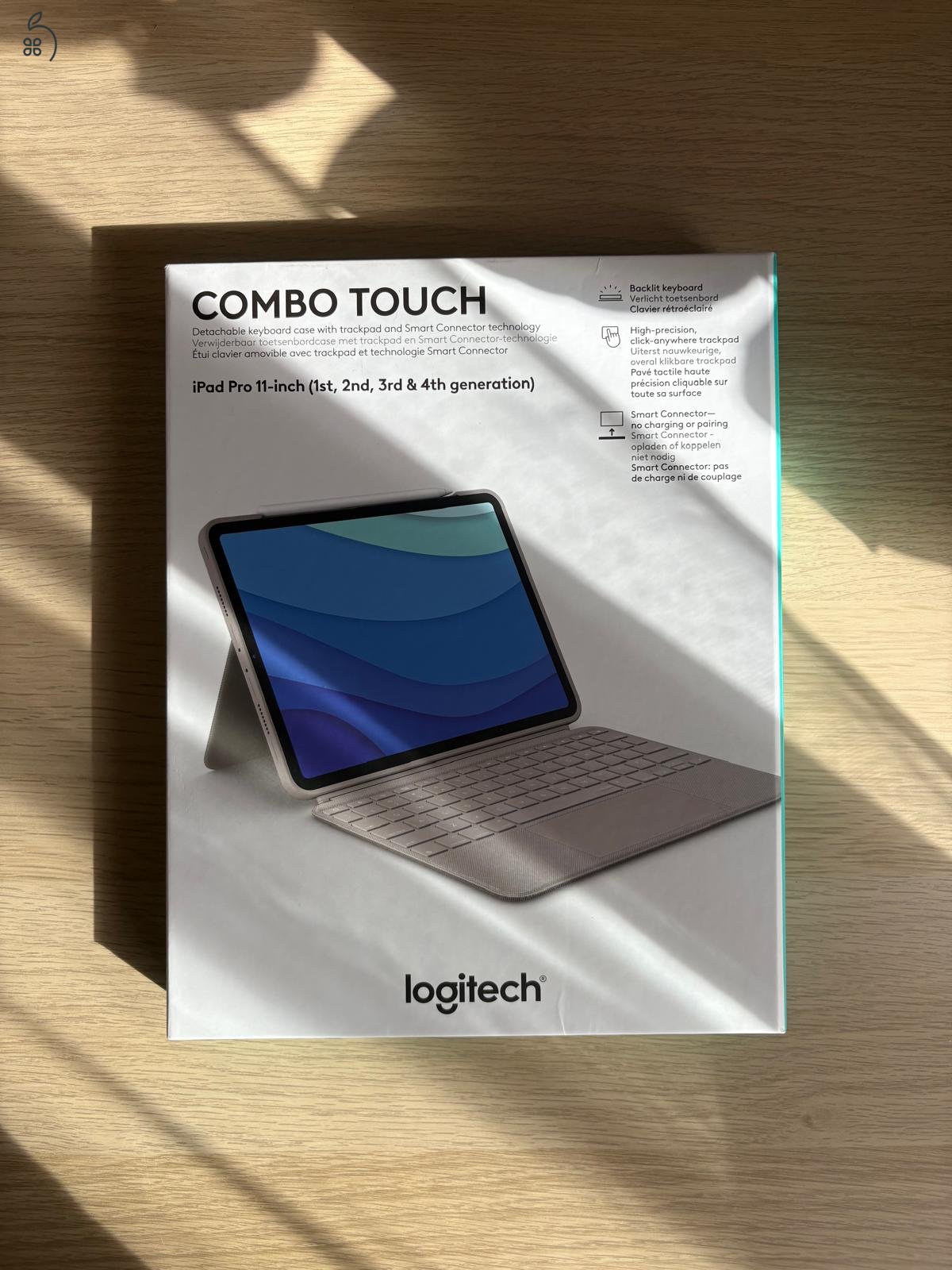 Újszerű LogiTech Combo Touch 11inch tok eladó