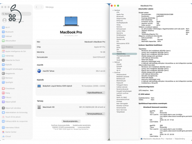 Apple MacBook Pro 2021 16