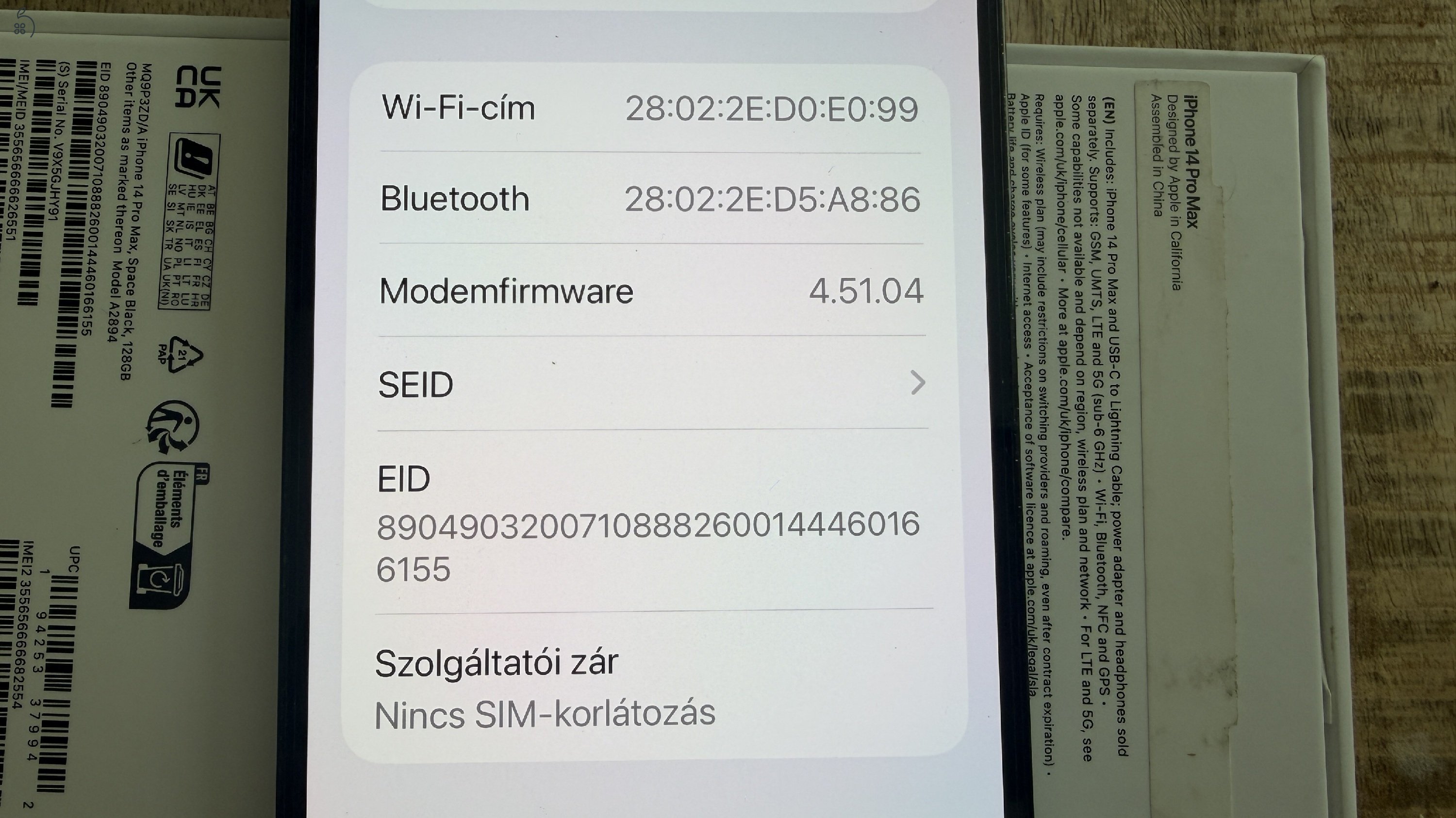 iPhone 14 Pro Max 128Gb Space Black 