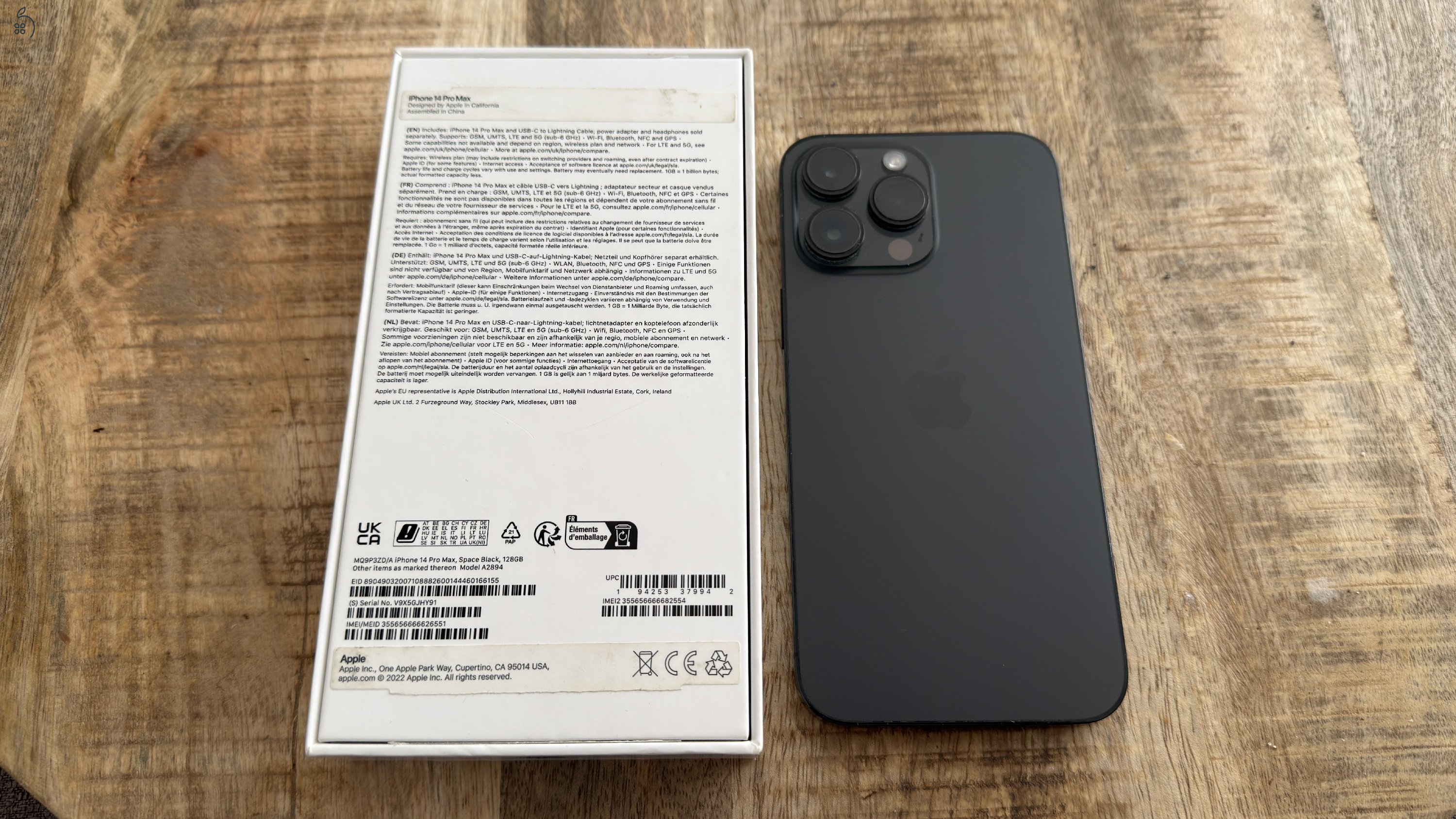 iPhone 14 Pro Max 128Gb Space Black 
