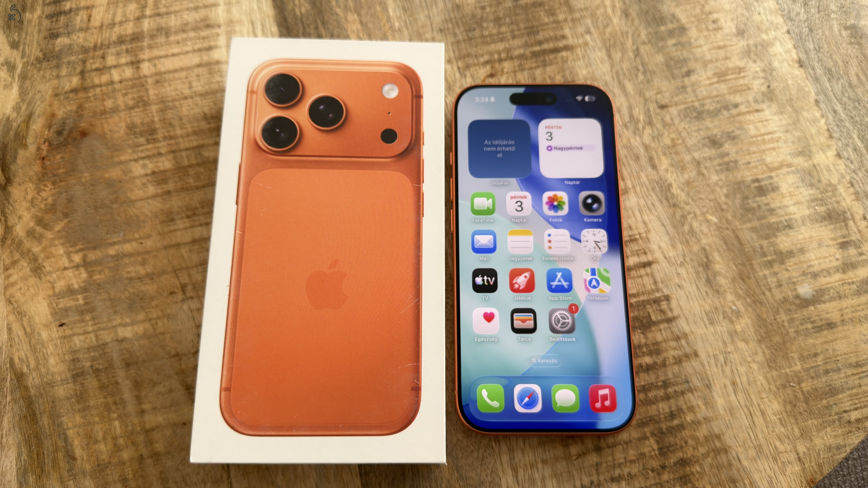 iPhone 17 Pro Cosmic Orange 256Gb One