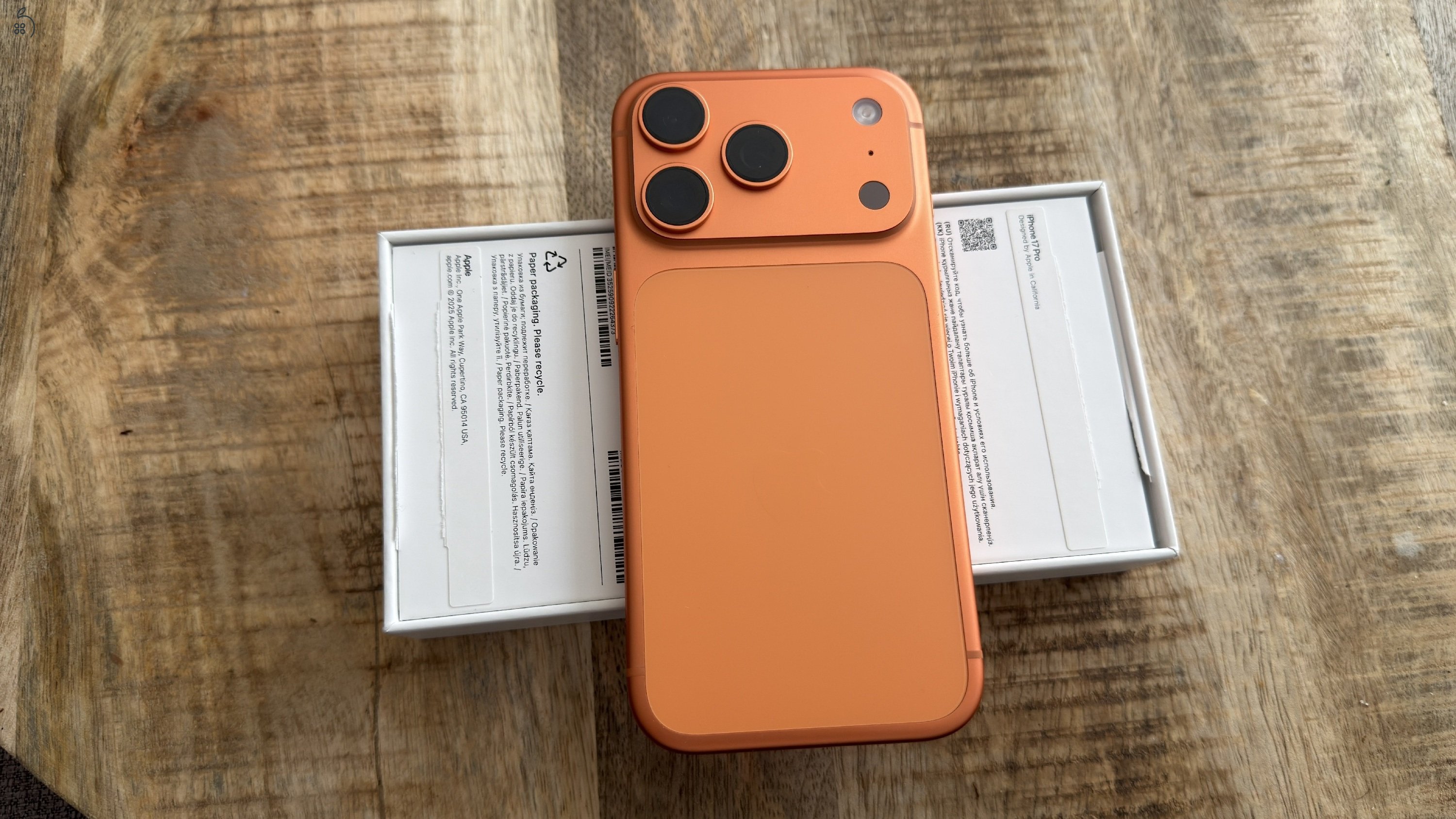 iPhone 17 Pro Cosmic Orange 256Gb One