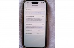 Eladó iPhone 15 128 GB fekete