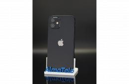 Apple iPhone 12 64 GB Black 100% akku - 12 HÓ GARANCIA