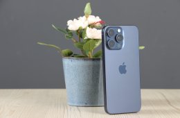 Apple iPhone 15 Pro Max 256GB Blue Titanium C+ US-7929