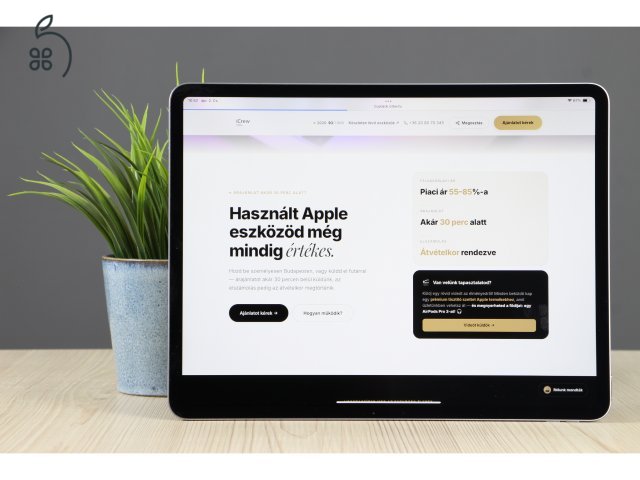 Újszerű Apple iPad Air 13