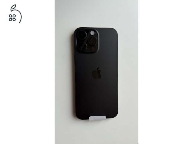 iPhone 16 Pro Max 512 GB – Black Titanium – ÚJ, aktiválatlan (AppleCare+ 2027-ig)