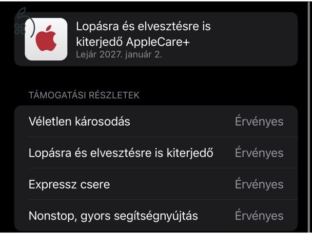iPhone 16 Pro Max 512 GB – Black Titanium – ÚJ, aktiválatlan (AppleCare+ 2027-ig)